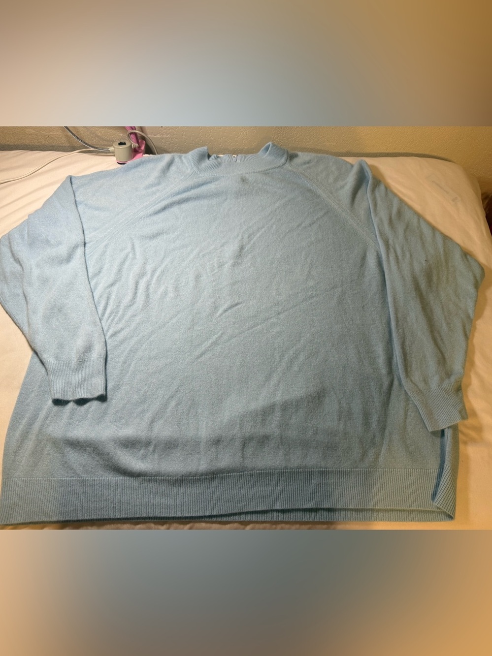 Designers Originals Light Blue Turtleneck Sweater